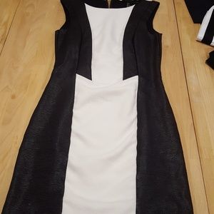 Black and white H&M dress